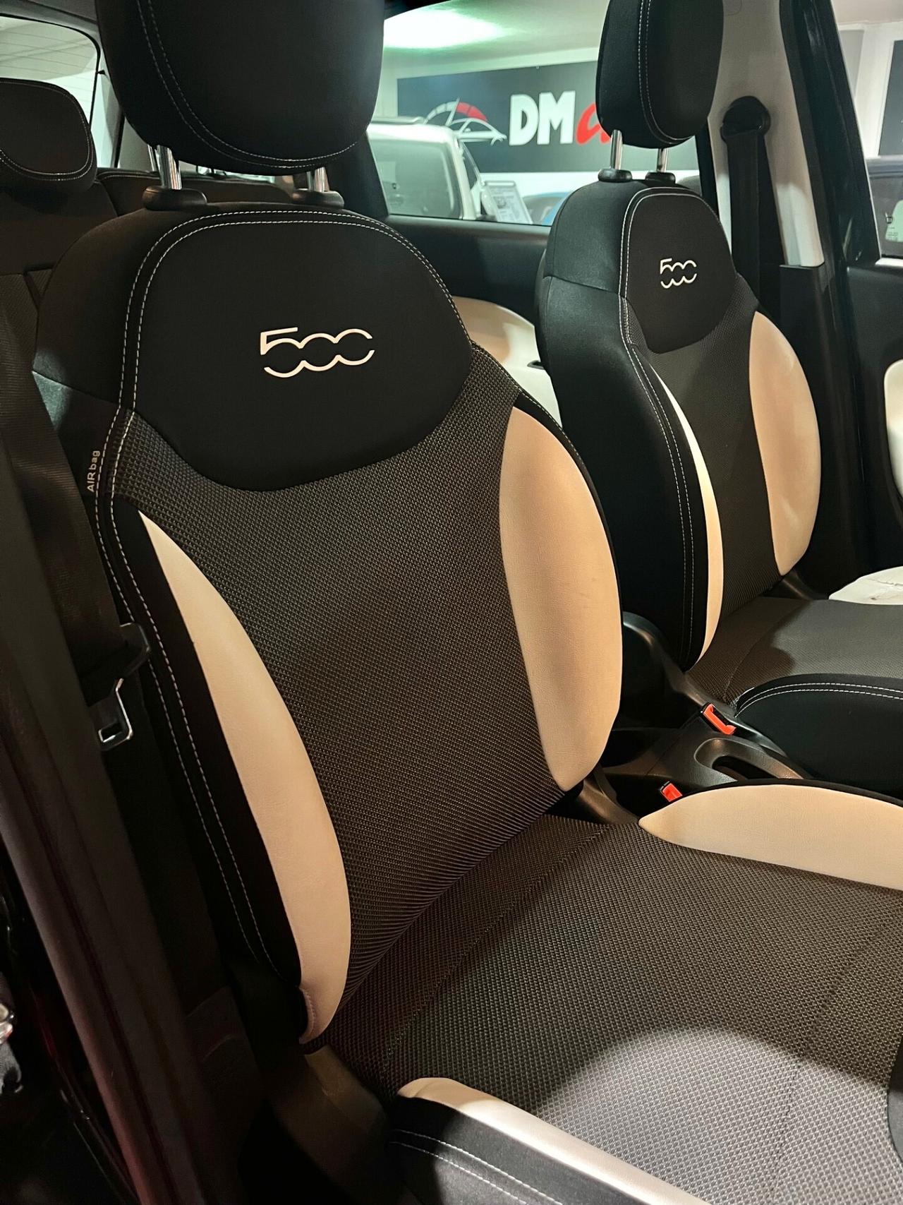 FIAT 500 LOUNGE 1.3 MJT 84CV NAVI CAMBIO AUTOMATICO TETTO PANORAMICO CERCHI DA 17 OK NEOPATENTATI