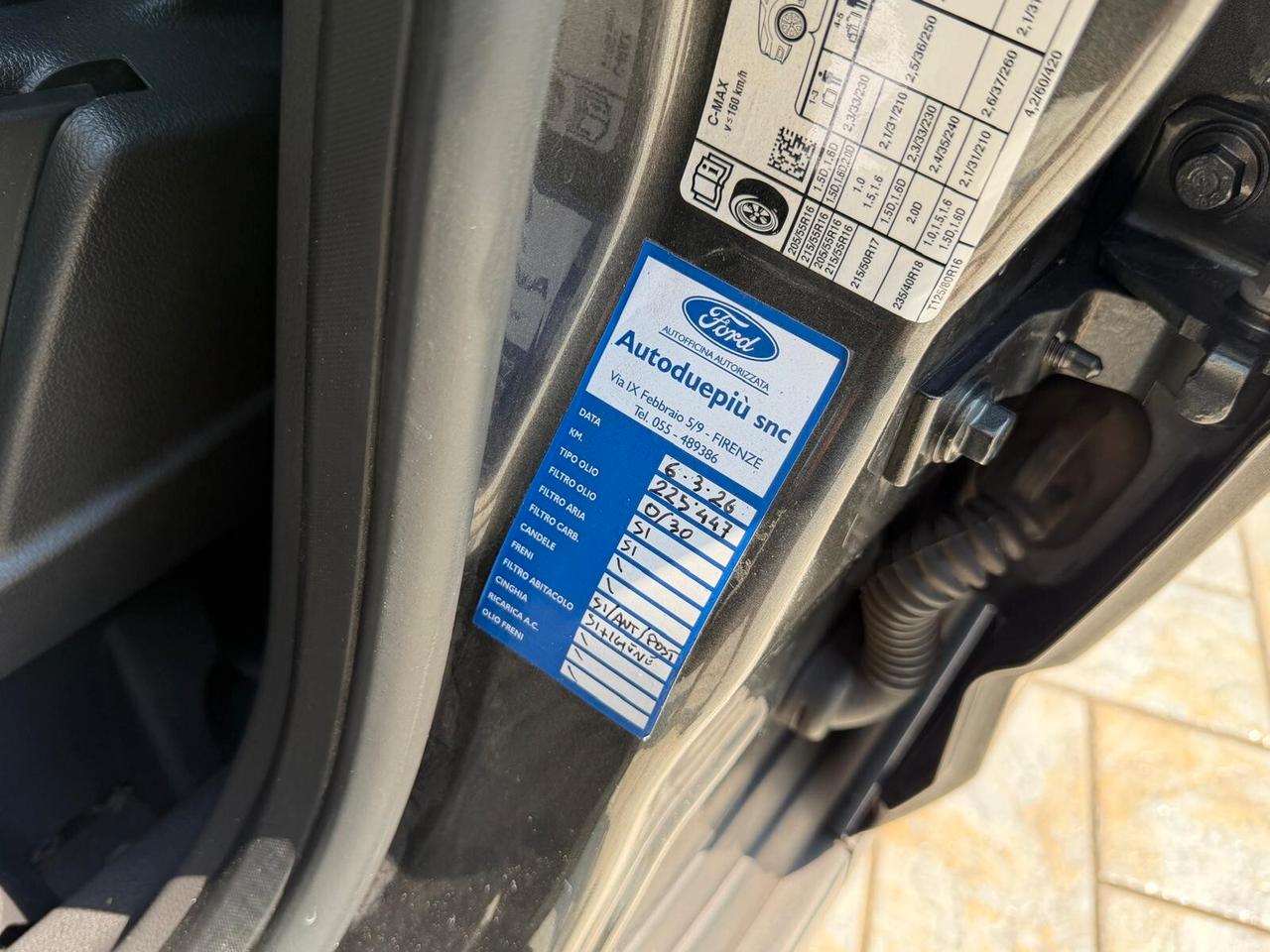 Ford C-Max 1.5 TDCi 120Cv Titanium - Unica P.