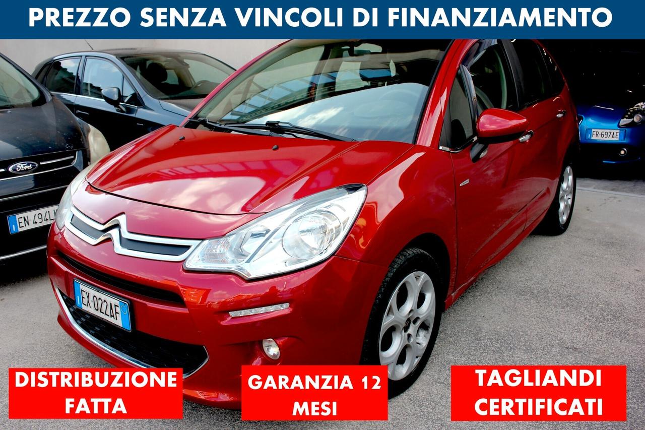 Citroen C3 1.4 HDi 70 DISTRIBUZ OK Exclusive