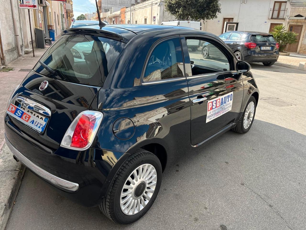 FIAT 500 1.2 BENZ LOUNGE ANNO 2013 970000 51KW 70CV TETTO PANORAMICO