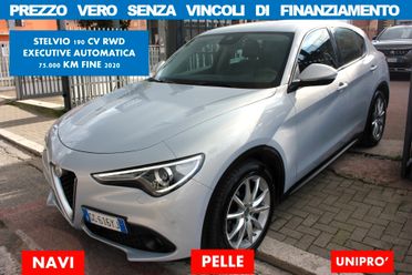 Alfa Romeo Stelvio 2.2 190CV AT8*PREZZO VERO* EXECUTIVE RW DAZIENDALE UNIPRO
