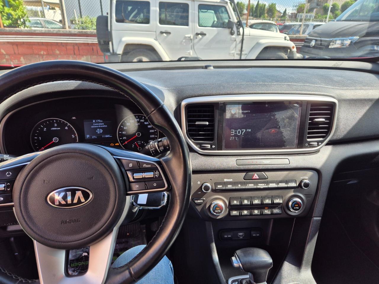 Kia Sportage 1.6 CRDI 136 CV 2WD Mild Hybrid Black