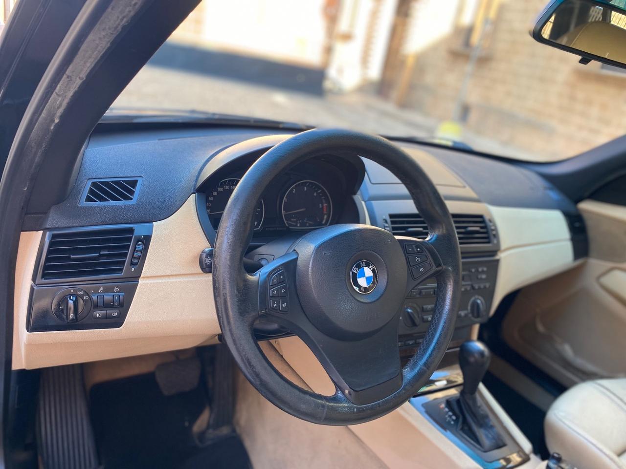 Bmw X3 3.0d GANCIO TRAINO