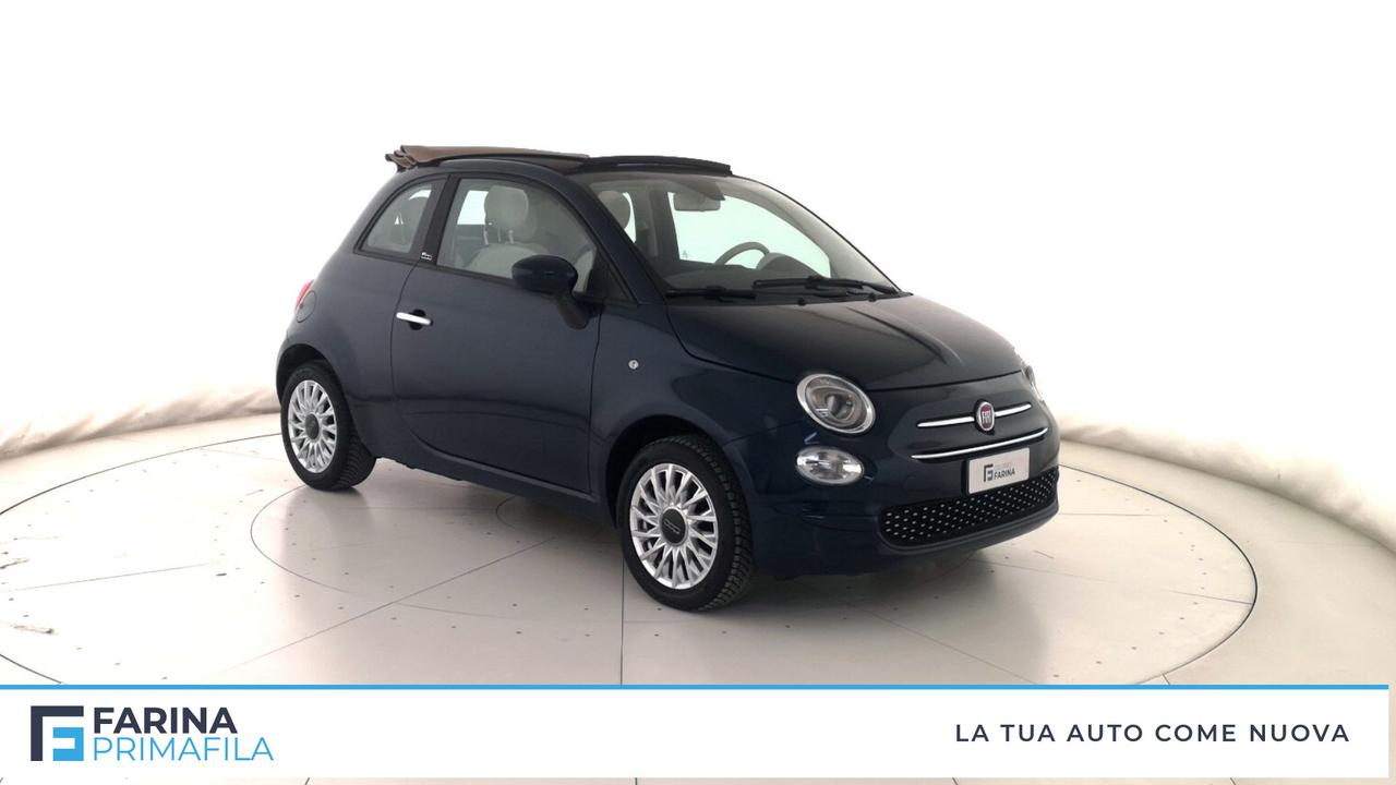 FIAT 500C III 2015 - 500C 1.2 Lounge 69cv dualogic my20