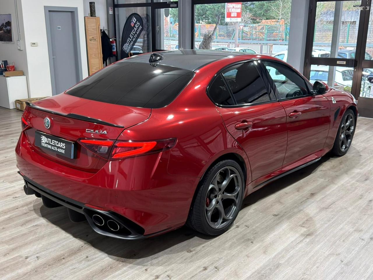 ALFA ROMEO GIULIA QUADRIFOGLIO 2.9 510cv MANUALE