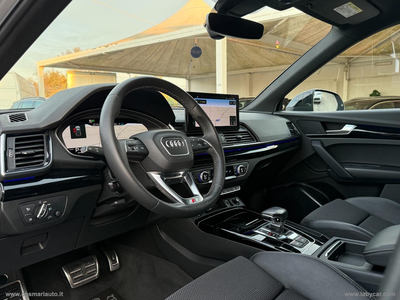 AUDI Q5 SPORTBACK SPB 40 TDI QUATTRO S TRONIC S LINE PLUS IDENTITY BLACK, FARI MATRIX, LUCI AMBIENTE, CARPLAY,