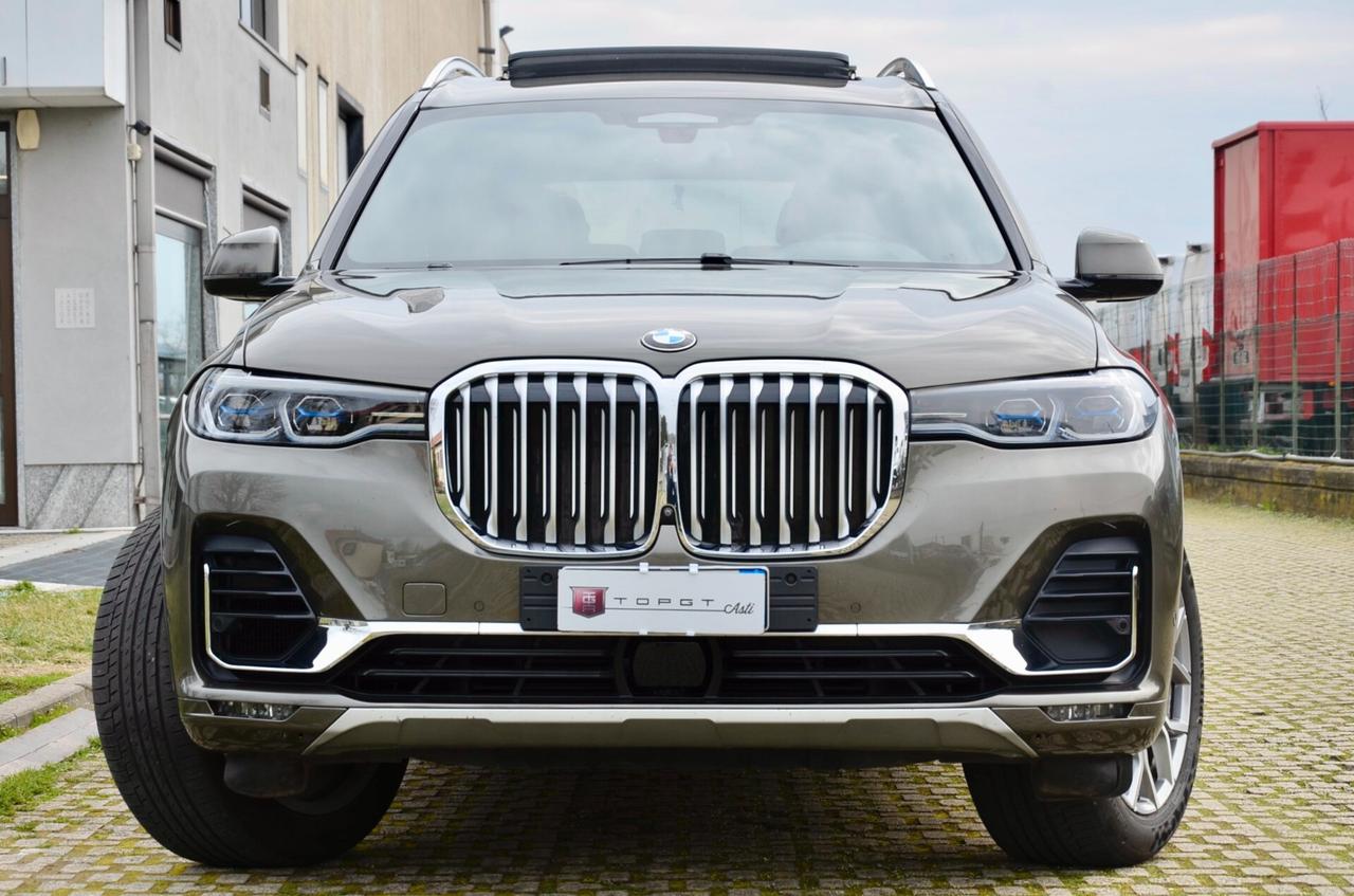BMW X7 XDRIVE30d INDIVIDUAL COMPOSITION 265cv AUT 7 POSTI, SERVICE BMW, TETTO, HI-FI HARMAN & KARDON, FARI LASER, SOSPENSIONI, PERMUTE