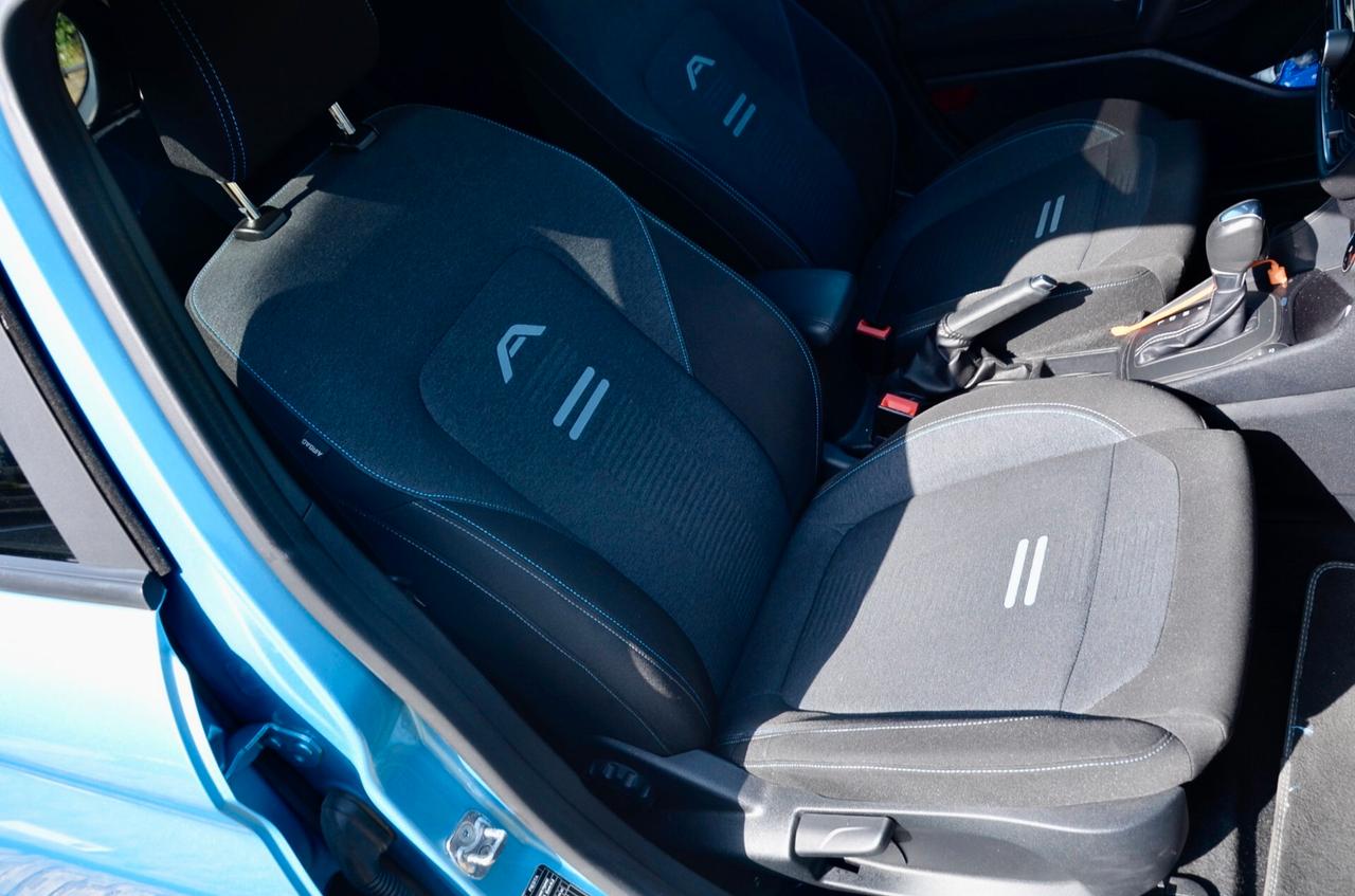 FORD FIESTA 5p. ACTIVE 1.0 ECOBOOST MILD HYBRID 125cv AUTO, UNICOPROPRIETARIO, EURO 6D, UFF ITALIANA, SERVICE FORD, RETROCAMERA, APPLE ANDROID, PERMUTE