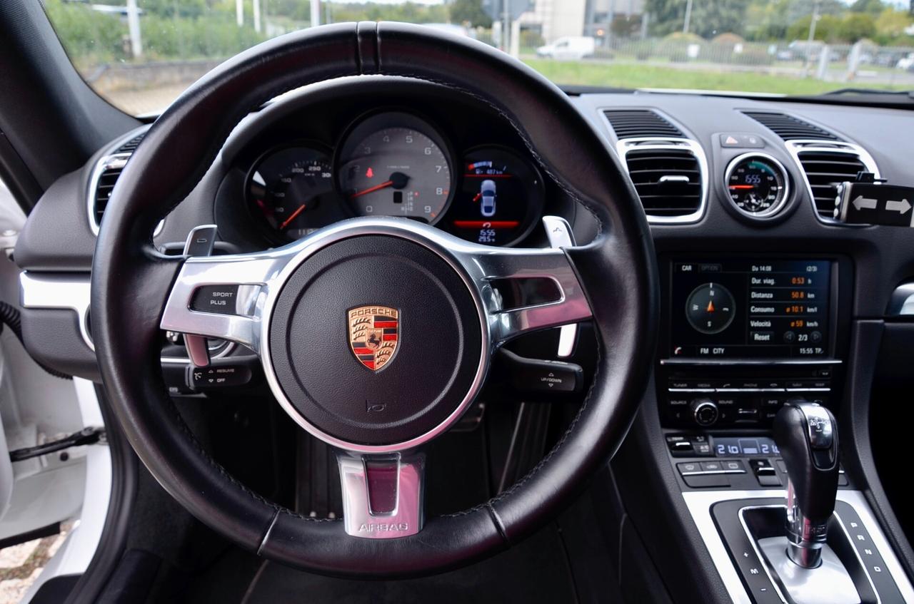 PORSCHE CAYMAN S 3.4 325cv pdk, UFF ITALIANA, PRIMA VERNICE, SCARICO, SPORT CHRONO, PERMUTE