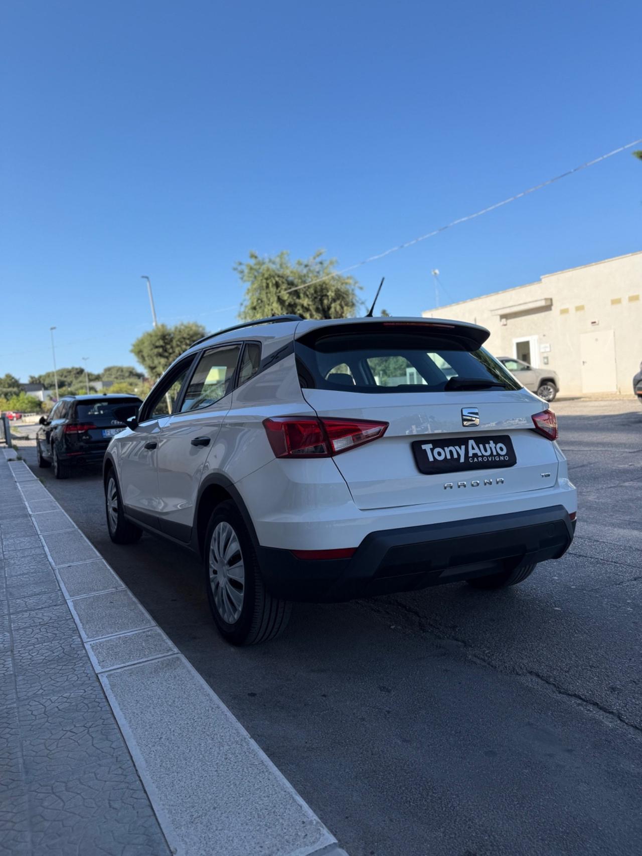Seat Arona 1.0 tgi BENZMETANO 90cv FULL LINK,BLUETOOTH,USB,KM CERTIFICATI SEAT,UNI PROPRIETARIO