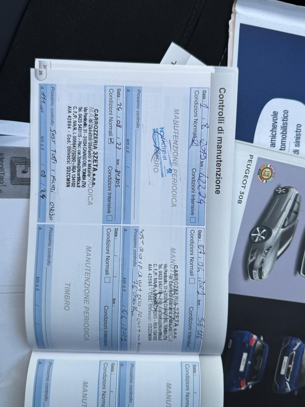 Peugeot 308 BlueHDi 120 S&S SW UNICO PROPRIETARIO