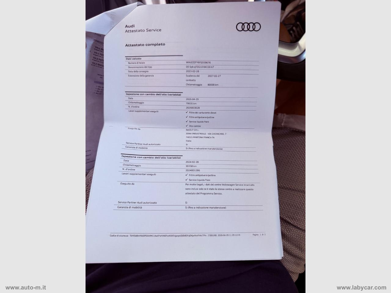 AUDI Q5 SPB 40 TDI quattro S tr. S line plus