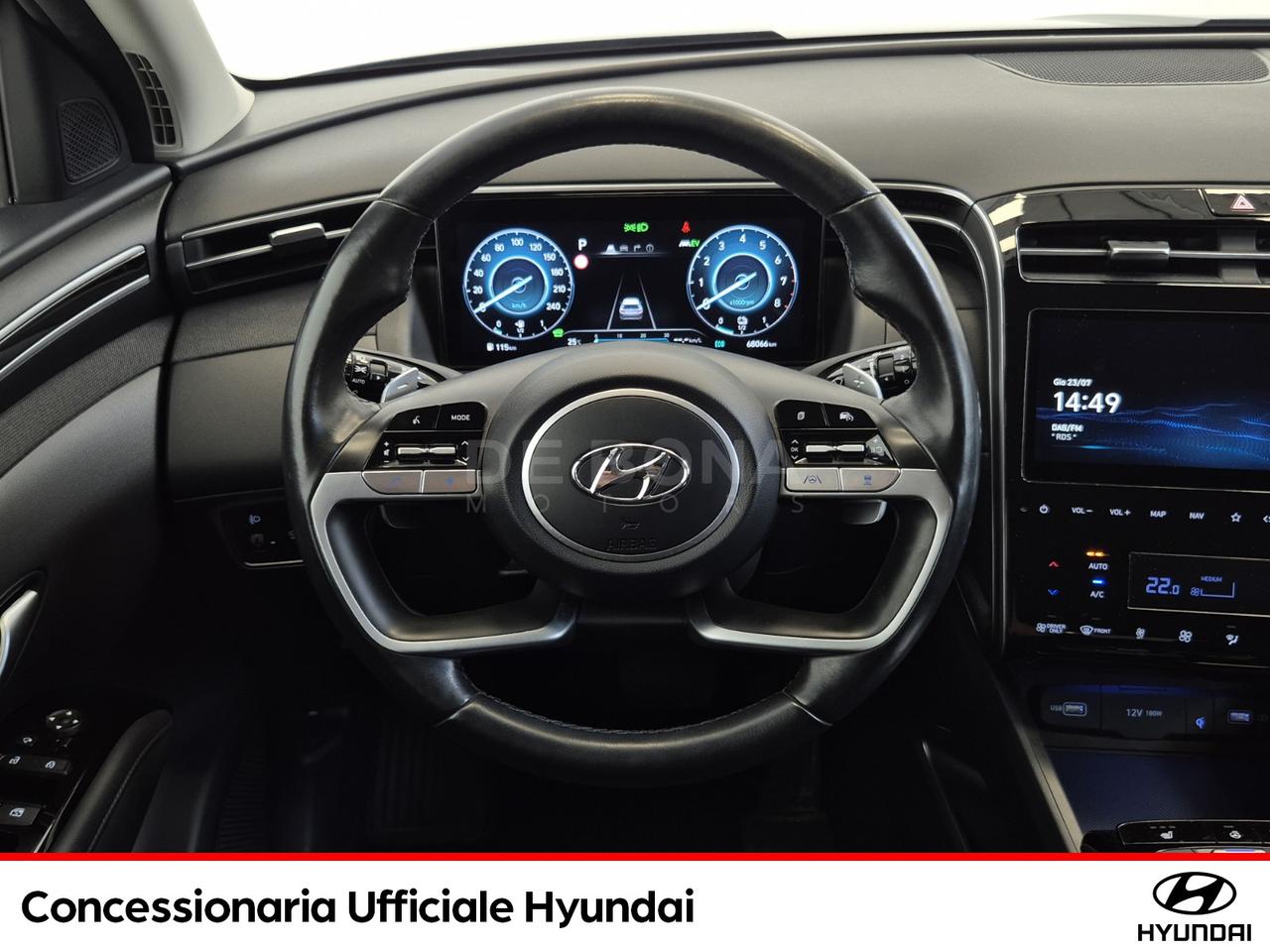 Hyundai Tucson 1.6 hev exellence 2wd auto