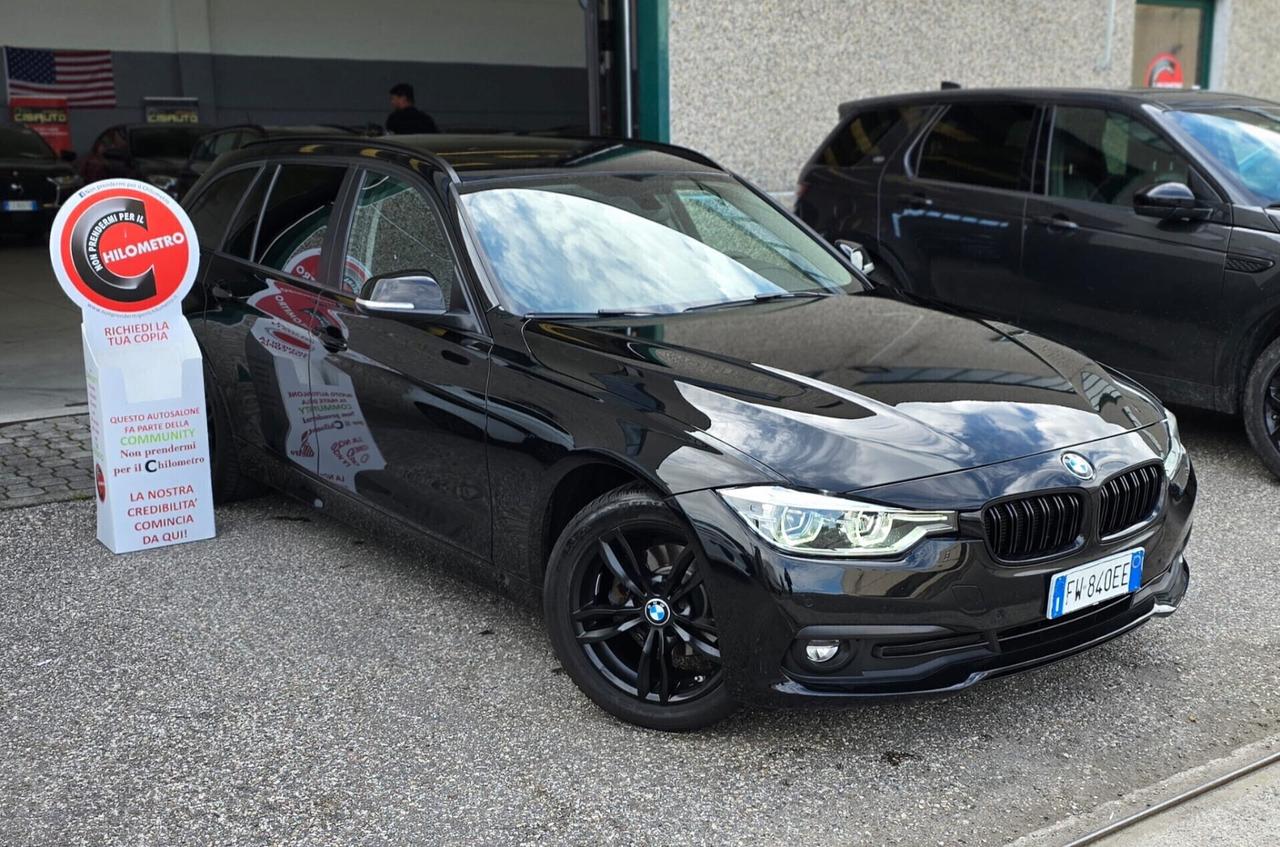 Bmw 318 318d AUTOMATICA SW BLACK EDITION