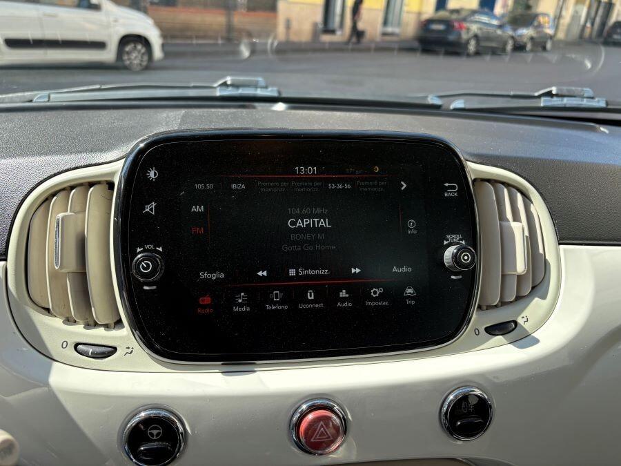 fiat 500 1.2 gpl automatic lounge certificata nuov