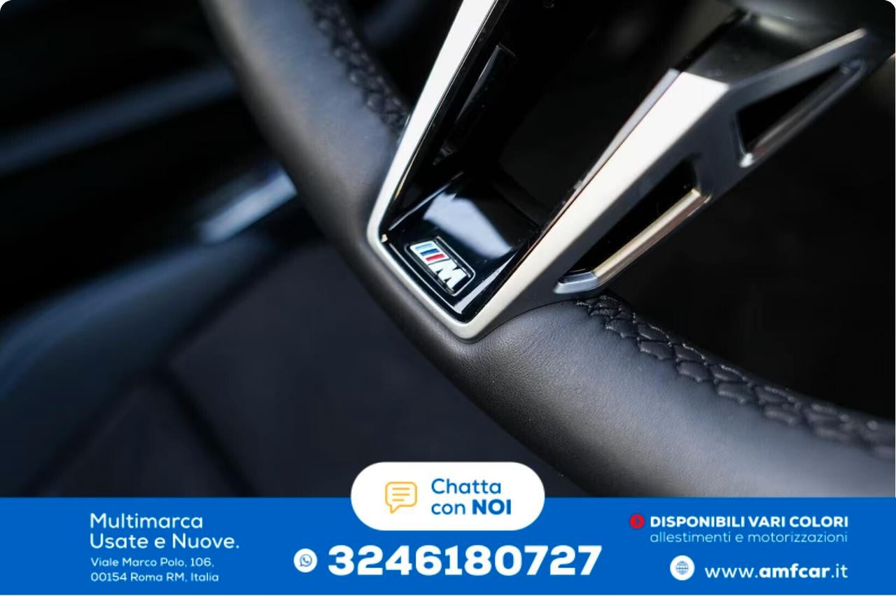 BMW 120d M-Sport cruise control adattivo, tetto panoramico a LED