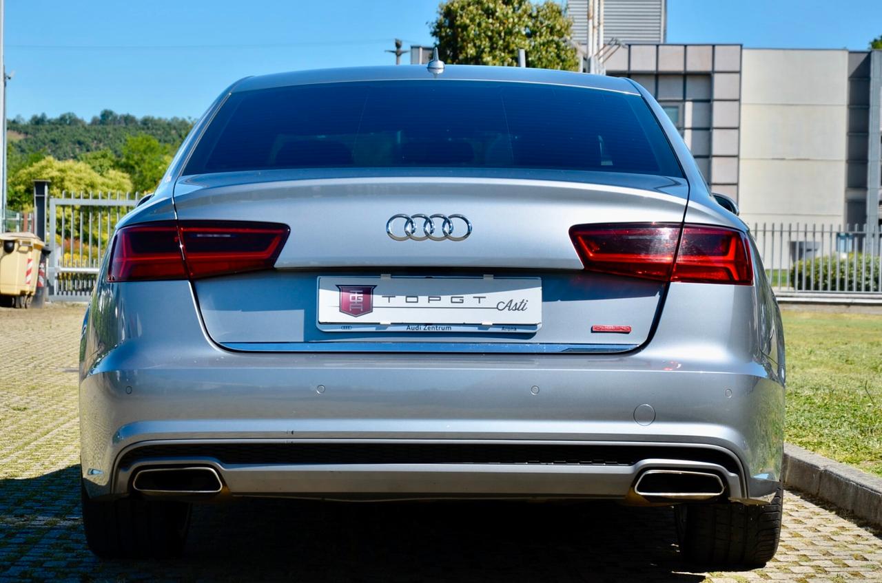 AUDI A6 3.0 TDI S-LINE INT+EXT QUATTRO 218cv S-TRONIC, UFF ITALIANA, EURO 6B, XENO, 20", PELLE, PERMUTE