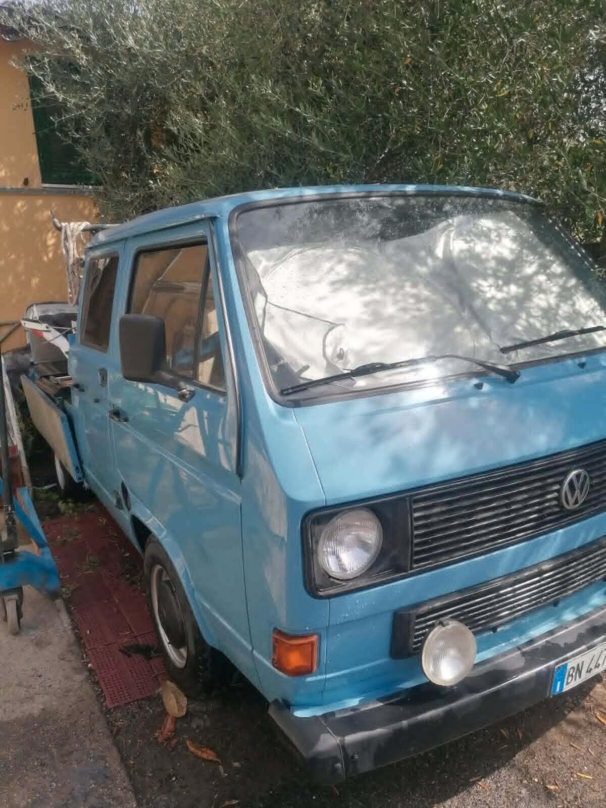 Volkswagen T3 6 Posti con cassone