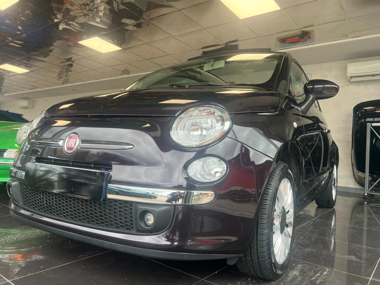 Fiat 500 0.9 TwinAir Turbo 105 CV Lounge CABRIOLET/PELLE BI-COLORE/R"15/SENSORI