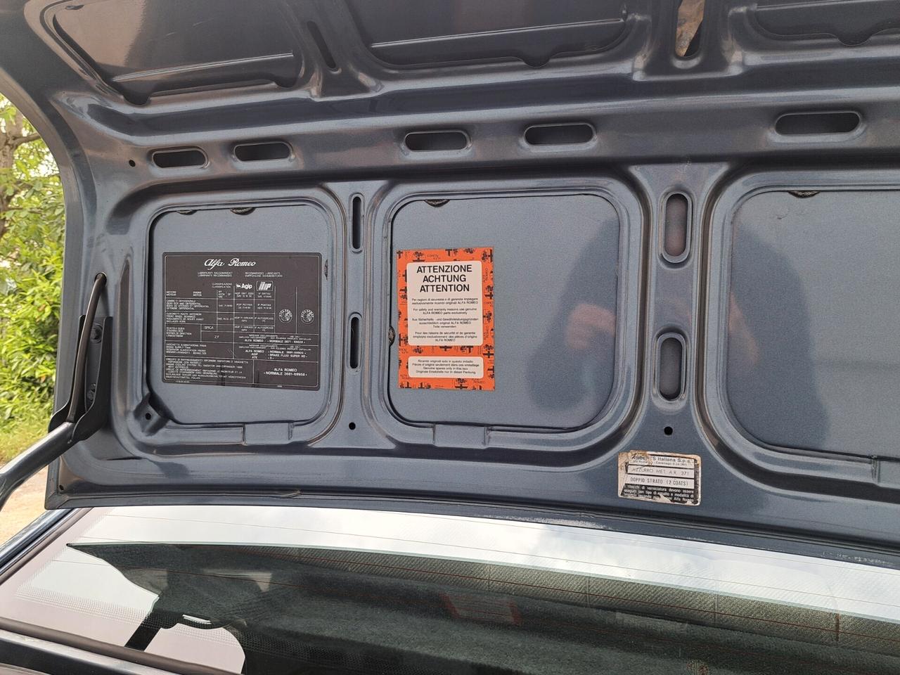 Alfa Romeo 75 2.0 carburatori ECCELSA