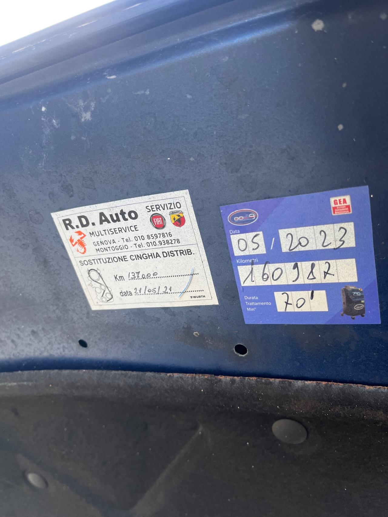 Fiat Doblo 1.9 MJT 120CV EURO4 POCHI KM DA VETRINA LEGGI