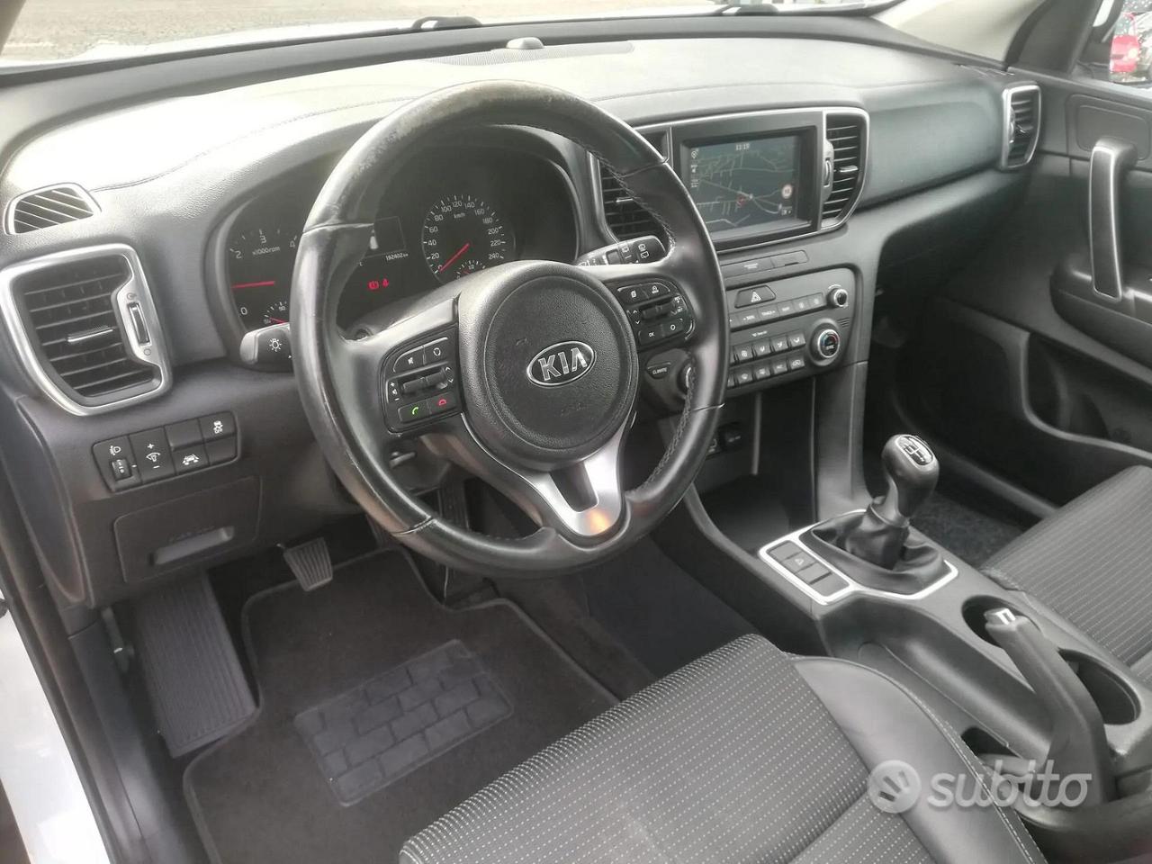 kia sportage 1.6 crdi 115cv led navi euro6b