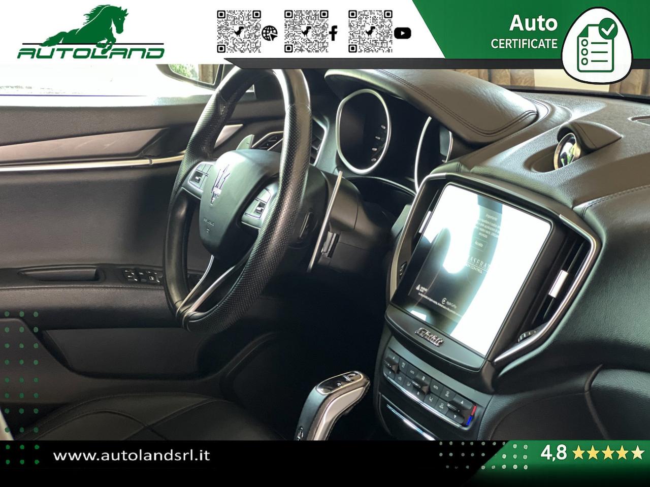 Maserati Ghibli 3.0 V6 ds Granlusso 275cv auto my19