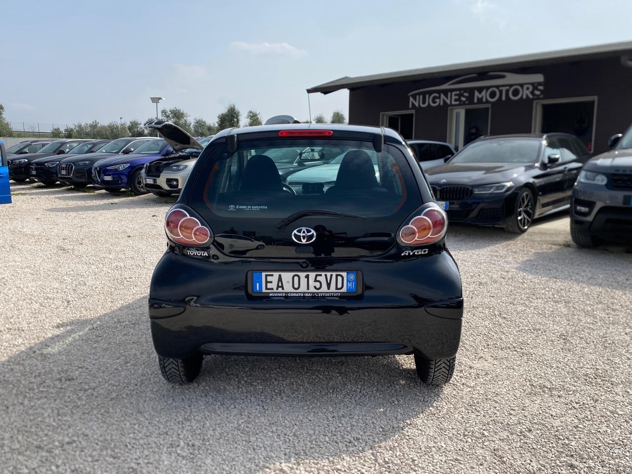 Toyota Aygo 1.0 12V VVT-i 5 porte Sol UNICO PROPIETARIO NEOPATENTATI GARANZIA 12 MESI