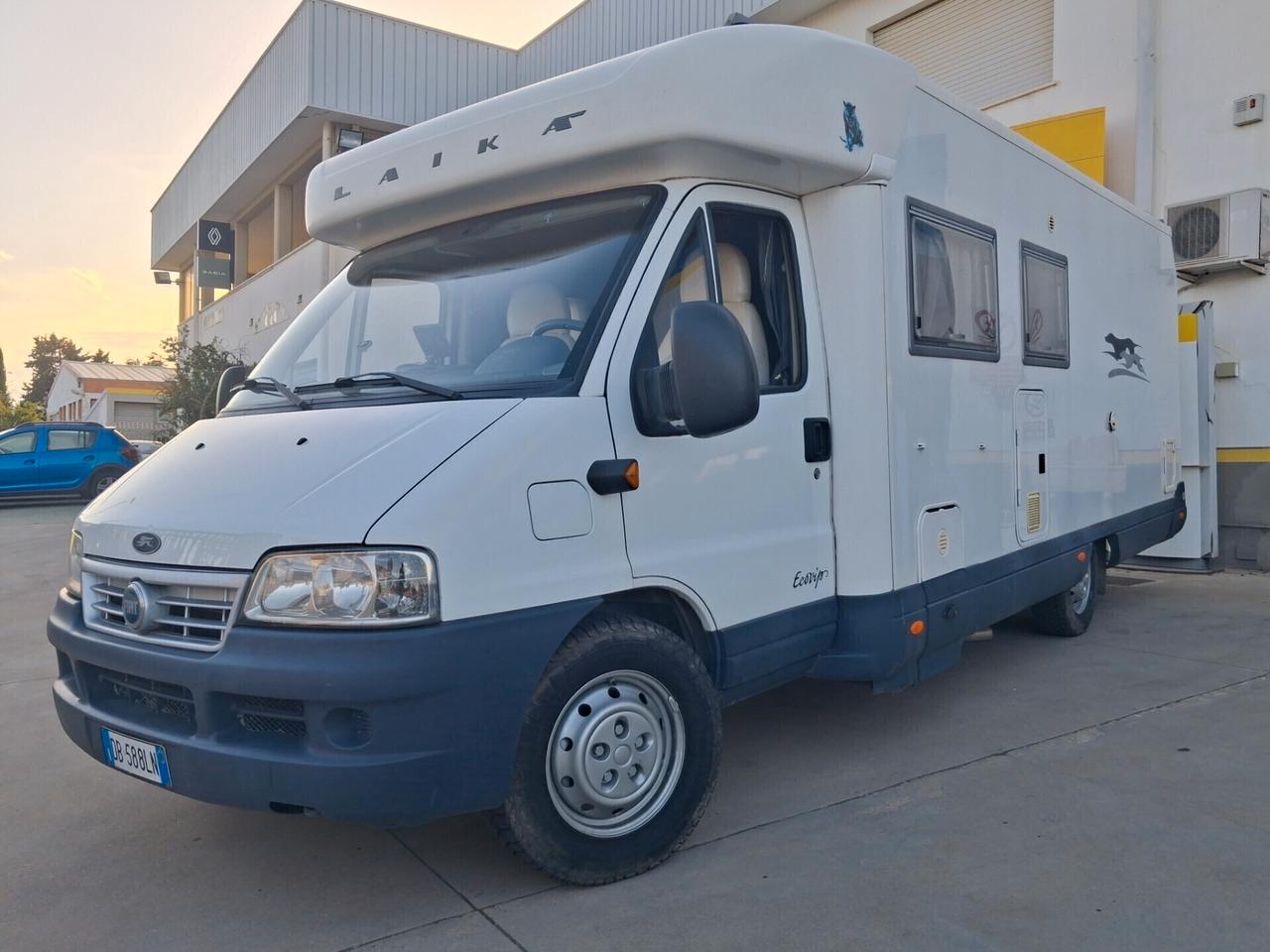 Camper FIAT Ducato LAIKA EcoVip R718 2.800 JTD 145cv Km 157.000