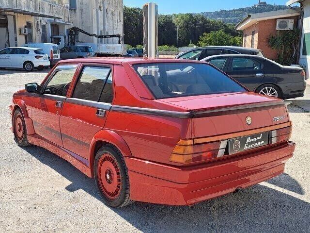 Alfa romeo 75 turbo evoluzione asi targa oro-1987