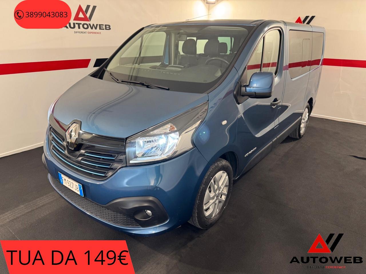 Renault Trafic 1.6 dCi 125CV 9 POSTI S&S PC-TN Intens ADATTO AI NEOPATENTATI
