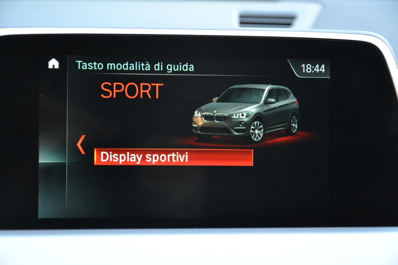 Bmw X1 20D 190CV AUTOM. **PELLE-LED-PDC-NAV**UNIPRO'**