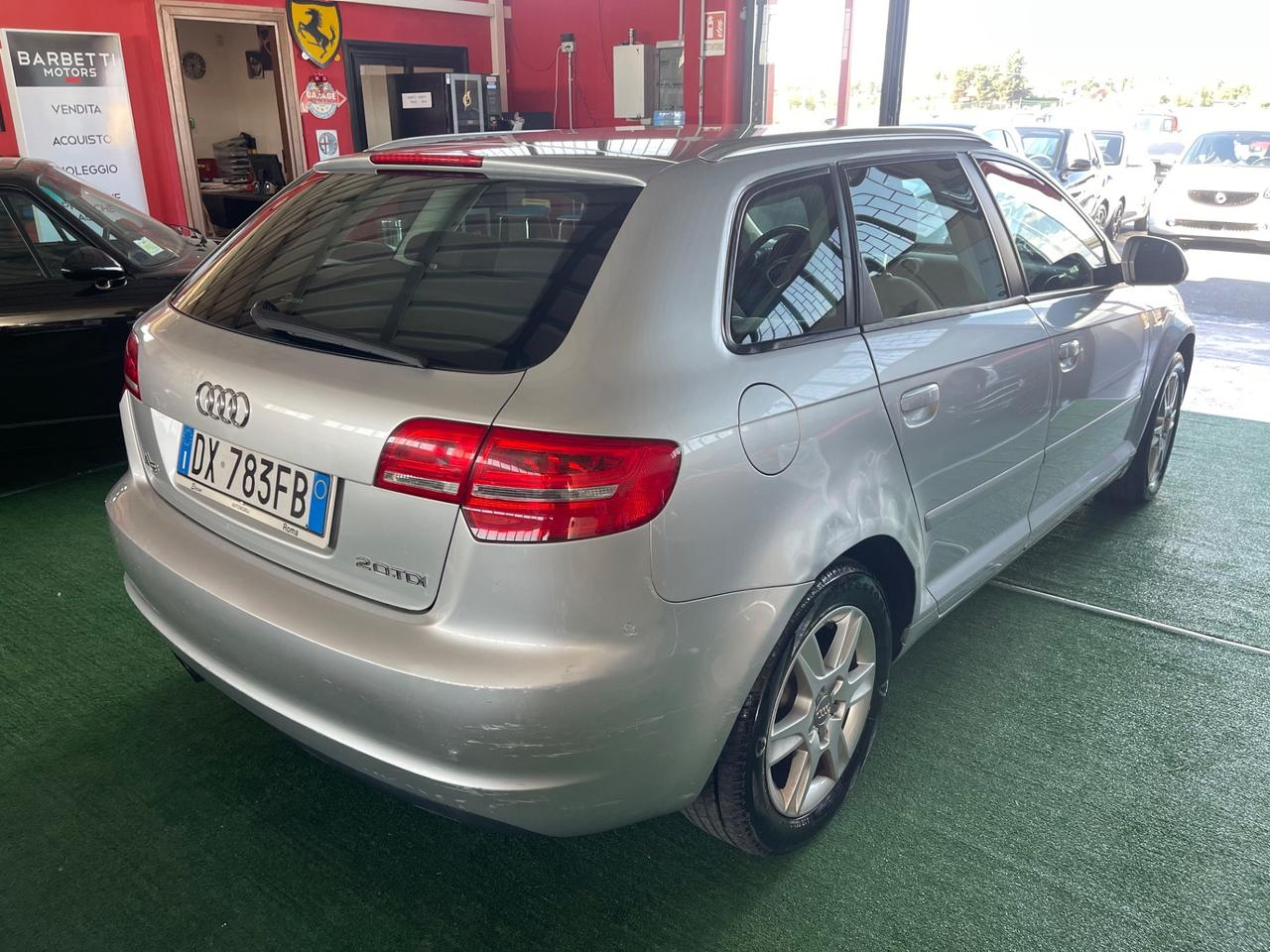 Audi A3 SPB 2.0 TDI Automatica PERMUTE RATE