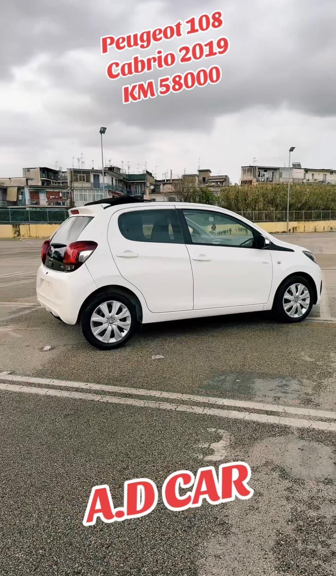 Peugeot 108 Peugeot 108 cabrio style