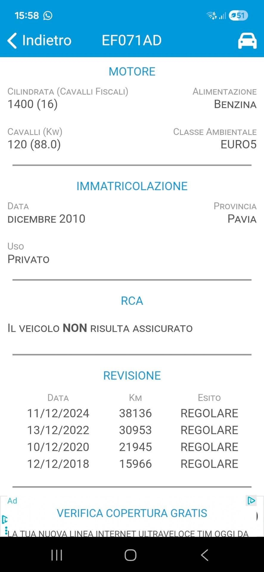 Alfa Romeo Giulietta 1.4 Turbo 120 CV Progression PREZZO REALE!!
