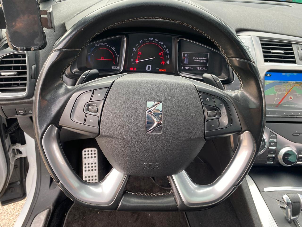 DS5 2.0 diesel/ ibrida elettrica 163cv automatica super full opt 2013