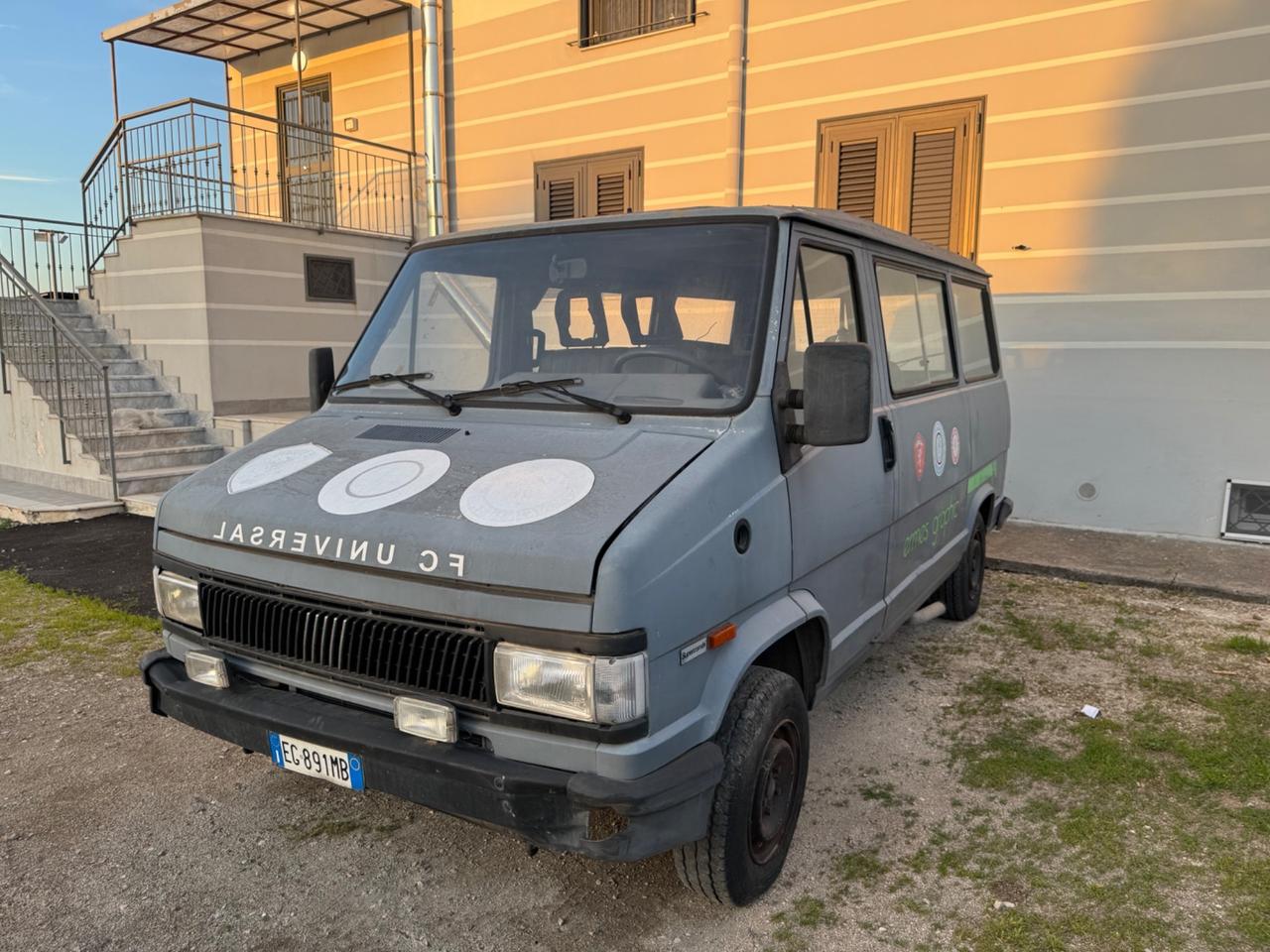 Fiat talento 9 posti iscritto asi
