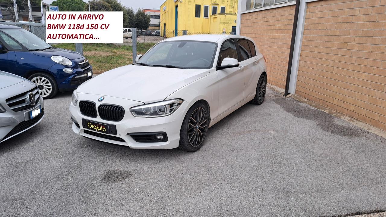 Bmw 118d Automatico-FullLed-Cerchi 18"