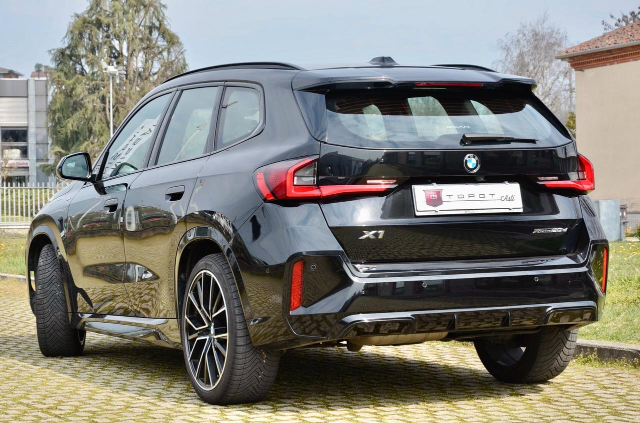 BMW X1 XDRIVE20d MHEV 48V MSPORT 150cv AUTO, IVA SUL 100%, GARANZIA BMW, SERVICE BMW, EURO 6E, HIGH BEAM, RETROCAMERA, 20", PERMUTE