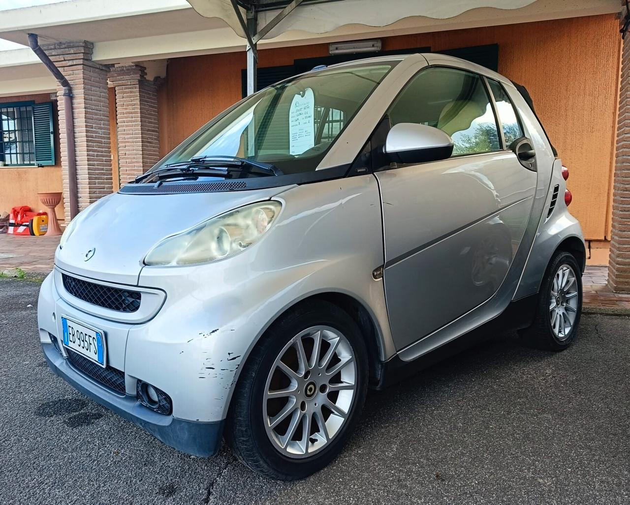 Smart ForTwo 1000 52 kW Cabrio Passion - OK Neopatentati - CVT AutoNauticaRoma