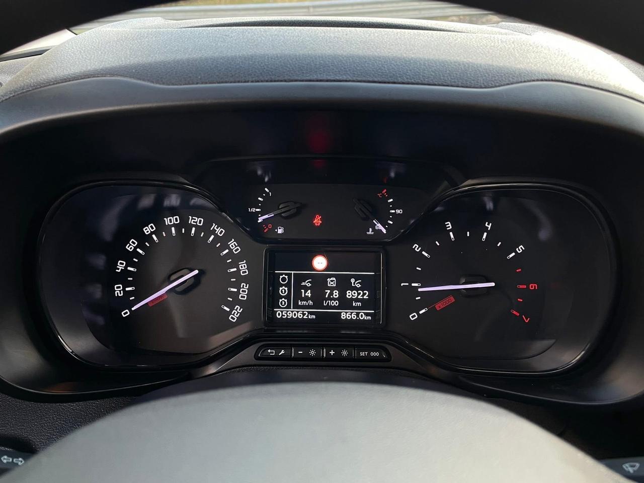 Toyota Proace city 1.5 d 100 cv 59.000 km certificati