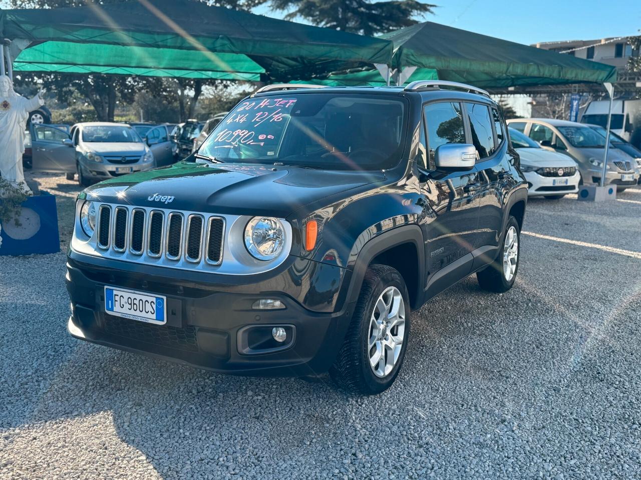 Jeep Renegade 2.0 Mjt 140CV 4x4 1 proprietario nord italia 11/2016