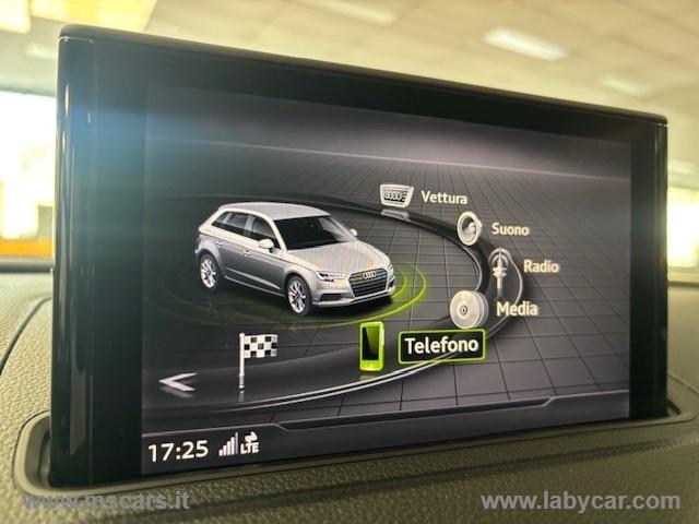 AUDI A3 SPB 1.6 TDI 116CV S tronic