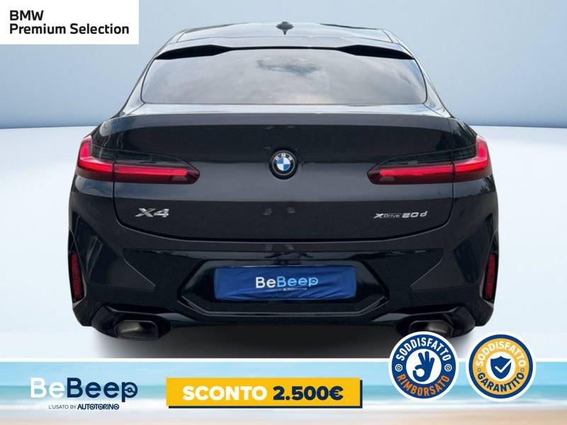 BMW X4 XDRIVE20D MHEV 48V MSPORT AUTO