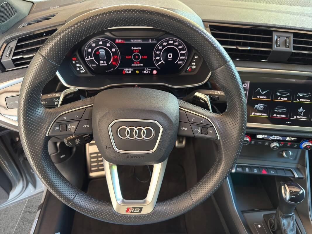Audi RS Q3 Sportback 2.5 quattro s-tronic Unicoproprietario Iva esposta!