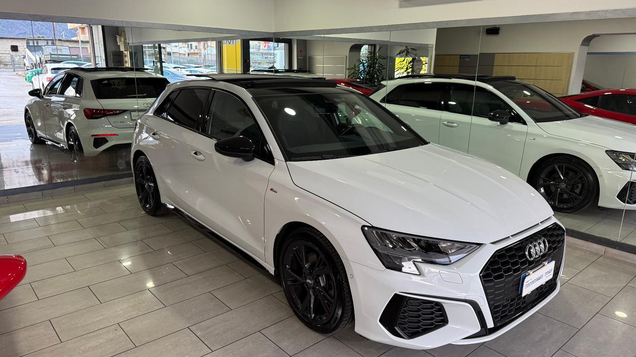 AUDI A3 SPORTBACK S LINE TETTO APRIBILE