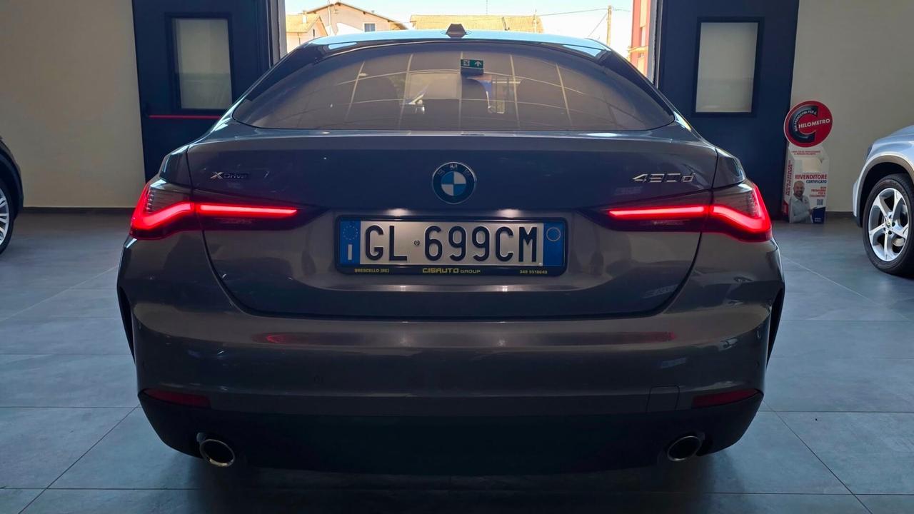 BMW 420D GRAN COUPE 2.0 X-DRIVE 48V ADVANTAGE 190CV - FULL LED, VIRTUAL COCKPIT, PELLE