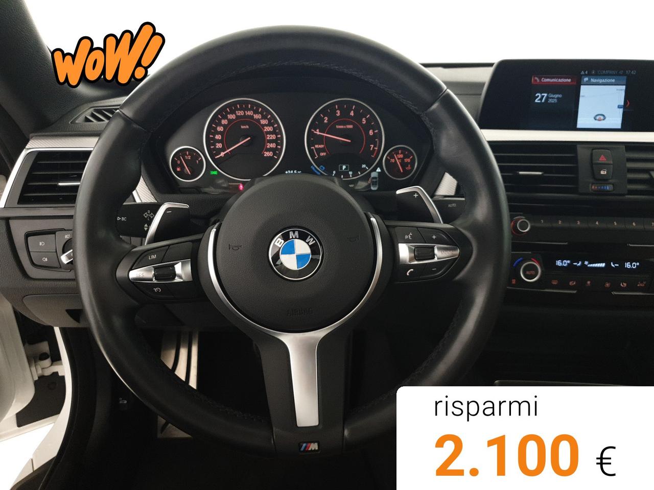 BMW Serie 4 420i cabrio msport auto