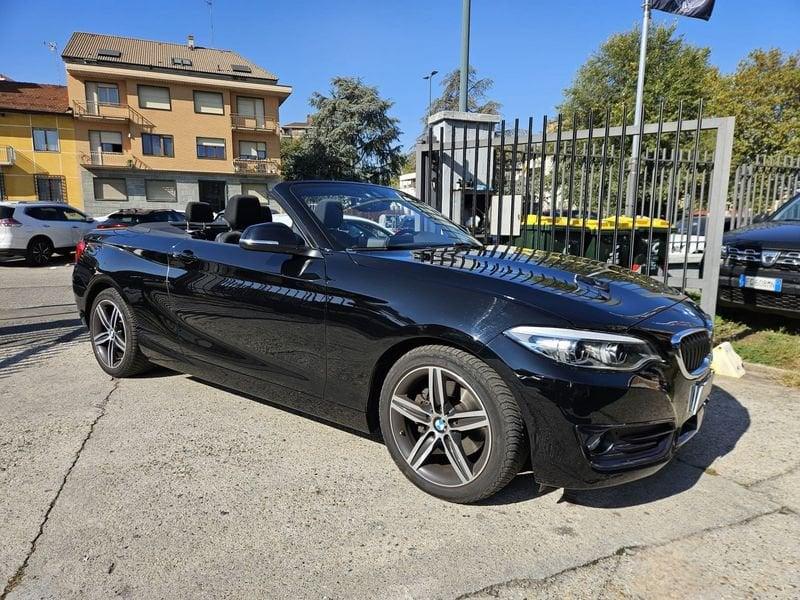 BMW Serie 2 220d Cabrio Luxury auto my18