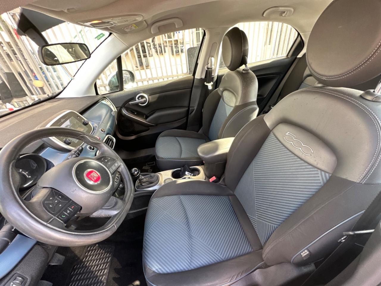 Fiat 500X 1.4 T-Jet 120 CV GPL Mirror 2018 Retrocamera